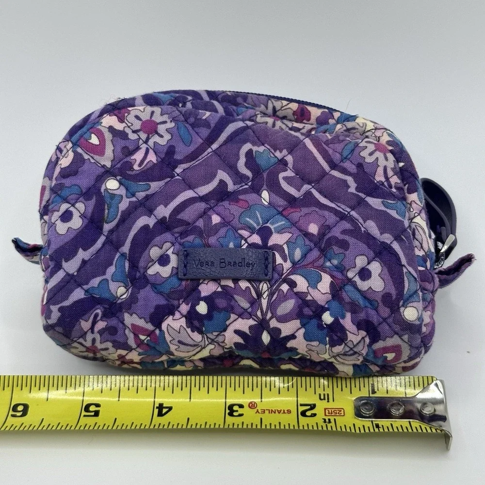 Vera Bradley Medium Cosmetic Bag Regal Rosette Pattern